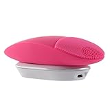 Pawaca Facial Cleansing Massager,Electric&Rechargeable Waterproof Silicon Vibration Face Cleaner Brush for Skin Care,Anti-aging ,Acid,Peels,Reduce Acne