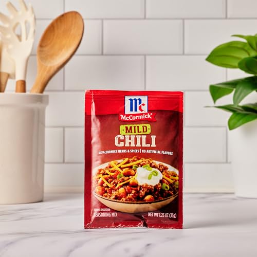 MCCORMICK CHILI SEASONING MIX PACKET, MILD, 1.25 OZ