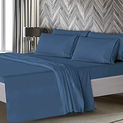 Mueller Ultratemp Bed Sheets Set, Super Soft 1800