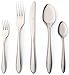 [60-Piece] Royal 60-Piece Flatware Set, 18/10 Stainless Steel, Mirror Polished Luxury Design, Restaurant & Hotel Quality, Cutlery Service for 12