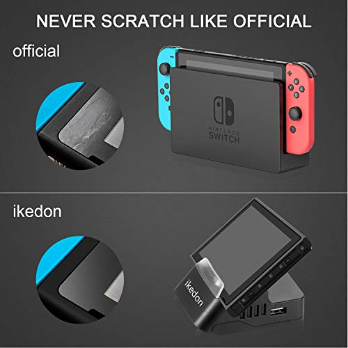 Docking Station for Nintendo Switch, Switch Dock, ikedon Portable TV Docking Station Replacement for Nintendo Switch with 4K HDMI and USB 3.0 Port