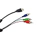 Seadream 5 Feet HDMI to 3-RCA Video Audio AV Component Transmitter Adapter Cable for HDTV DVD