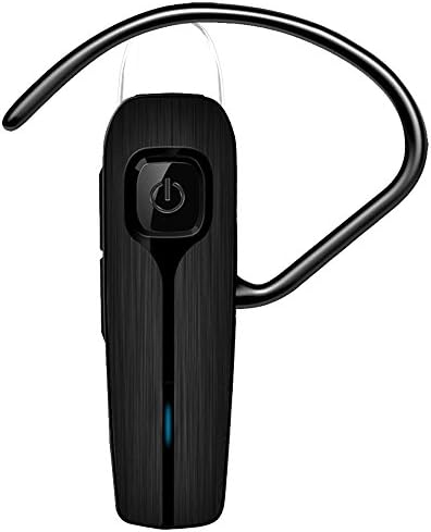 Bluetooth Headset H16 Headphone Masentek Wireless Handsfree Black Earpiece Earbud Noise Cancelling Mic for iPhone 7 Plus 6s 5s iPad Samsung Galaxy S7 Edge S6 S5 Note5 LG G5 V10 Motorola HTC Android