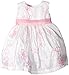 Blueberi Boulevard Baby-Girls Newborn Sleeveless Ribbon Dress, White, 6-9 Months