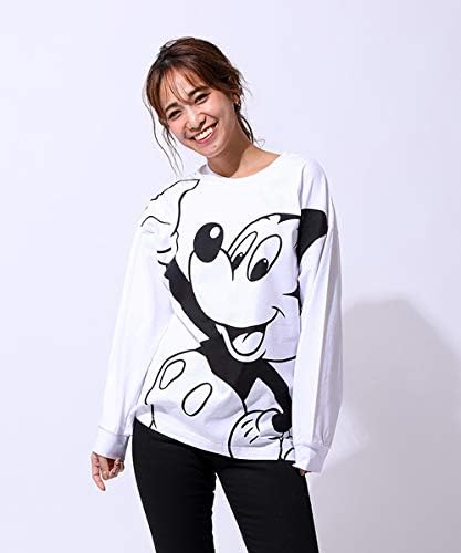 Amazon Co Jp Babydoll ベビードール 親子お揃い ディズニー キャラクターロンt 3580a S ホワイト ベビー マタニティ