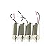 Coolplay 4pcs Cheerson CX-10 Clockwise & Anticlockwise Brushless Motor Set Spare Parts for RC Quadcopter