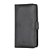 Snakehive Sony Xperia SP Premium Leather Wallet Flip Case Cover with Credit Card / Note Slots for Sony Xperia SP (Black)