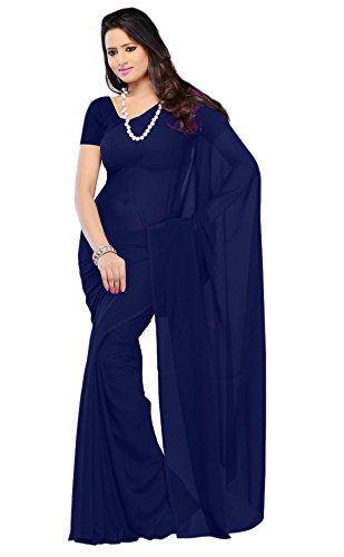 Indianattire plain women s partywear saree sari fabric …