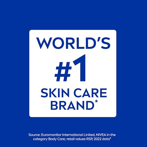 NIVEA INTENSE HEALING BODY LOTION FOR VERY DRY, ITCHY SKIN WITH GLYCERIN, PROVITAMIN B5 AND NIACINAMIDE, 72-HOUR BODY MOISTURIZER, 16.9 FL OZ PUMP BOTTLE