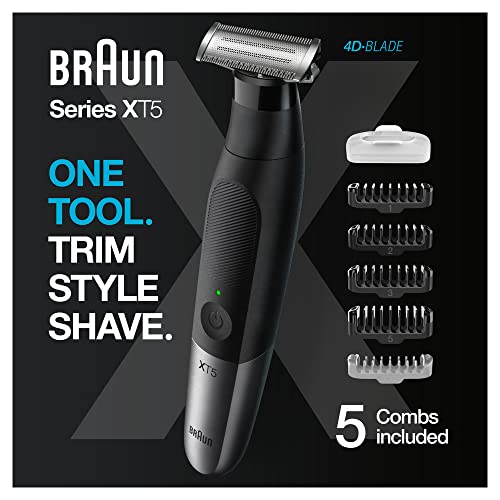 Braun Series XT5 Beard Trimmer, Shaver and Electric Razor for Men