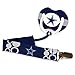 Baby Fanatic Pacifier with Clip, Dallas Cowboys