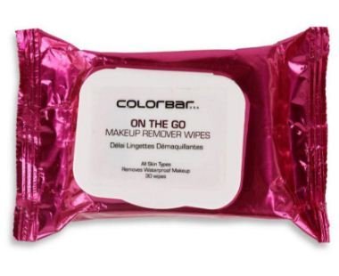 colorbar on the go makeup remover wipes