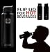 IRON °FLASK Sports Water Bottle - 40 oz, 3 Lids (Straw Lid), Leak Proof, Vacuum Insulated Stainless Steel, Modern Double Walled, Simple Thermo Mug,