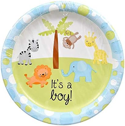 its a boy plates