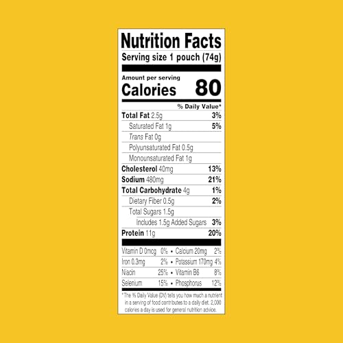 STARKIST CHICKEN CREATIONS TERIYAKI POUCH (2.6 OZ – 1 PACK) FULLY COOKED HIGH PROTEIN WHITE MEAT, NO DRAINING, READY TO EAT FOR SALAD AND SANDWICHES