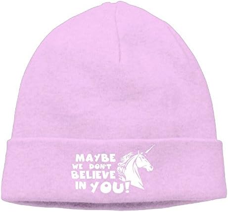 WEIYIfashion Cotton Maybe We Don't Believe In You Unisex Watch Cap Knit Hat