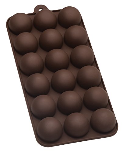 Mrs. Anderson's Baking 43763 Chocolate Mold, Truffle, Brown