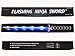 Ninja Sword Toy Light-Up (LED) Deluxe with Motion Activated Clanging Sounds – BRIGHT BLUE in a Gift Ready Packaging and separate sound control