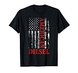 American Diesel Flag Truck Turbo Brothers T-Shirt Gift