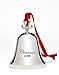 Klikel 2016 Christmas Holiday Call Bell Tree Ornament Decoration With Red Tie Ribbon 3rd Annual 2016 Engraved