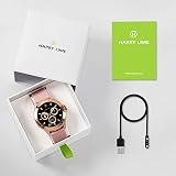 Harry Lime Pink Smart Watch w/ White True Wireless Earbuds - iOS Android view 15