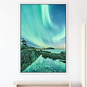 signwin Framed Canvas Wall Art Beautiful Landscape Canvas...