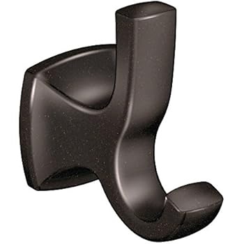 Moen YB5103ORB Voss Double Robe Hook, Oil-Rubbed Bronze