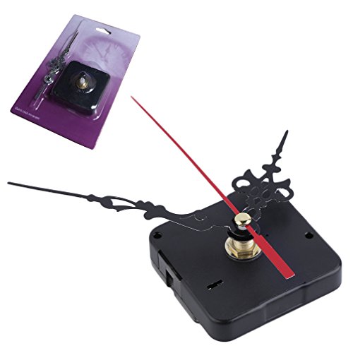 Mute Mechanism Quartz Clock Movement Kit Spindle Shaft Mechanism 12mm With Hands