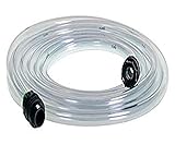 Python No Spill Clean and Fill Aquarium Gravel Tube Extension, 20-Feet
