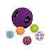 B. toys – Sensory Baby Toys Set with Textured Balls – 6 Pieces Development Set with Large Ball & 5 Small Balls with Different Textures for Tactile Stimulation & Motor Skills Development, 6+ months