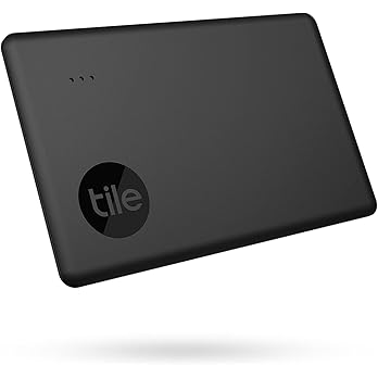 Tile Slim 1-Pack. Thin Bluetooth Tracker, Wallet Finder and Item Locator for Wallet, Luggage Tags and More; Up to 250 ft. Ran