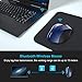 TECKNET Bluetooth Wireless Mouse, Ergonomic Design, 5 Adjustable DPI, 24 Month Battery Life, Compatible with Windows, Mac, Chromebook, Unisex