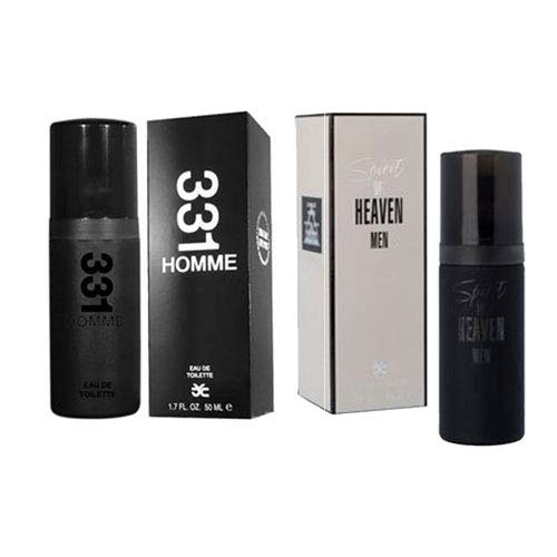 Crimson Kangaroo Fragrances 2 Pack Set Popular Mix Of Men's Milton Lloyd 50 Millilitre Each, 331 & Spirit Of Heaven