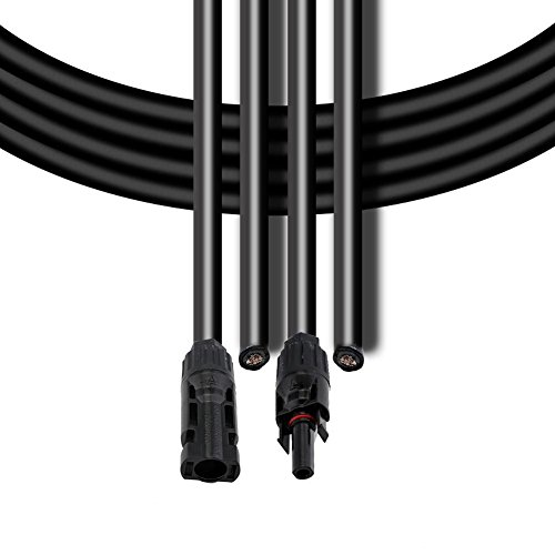 Sun YOBA 12 AWG Solar Panel Extension Cable Wire (10 ft.) with MC4 Connectors - Thumbnail 3