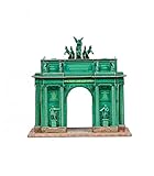 Innovative 3D-Puzzles Clever Paper Narva Triumphal Arch, St. Petersburg, Russia - Cardboard Set UMBUM Scale 1/87