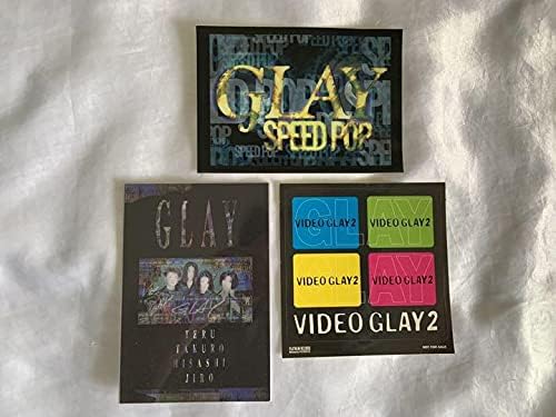 Amazon Co Jp Glay 初期 ステッカー ポストカード セット 文房具 オフィス用品 Amazon Co Jp Glay 初期 ステッカー ポストカード セット 文房具 オフィス用品