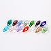 Bingcute Mixed Color 100pcs 6x12mm Wholesale Drilled Austria Crystal Teardrop Beads