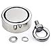 Double Sided Neodymium Fishing Magnet, Diameter 3.7inch (94mm), Combined 1700lbs Pulling Force, Retrieve in River and Magnetic Fishing