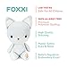 Bellzi Gray Fox Cute Stuffed Animal Plush Toy - Adorable Soft Fox Toy Plushies and Gifts - Perfect Present for Kids, Babies, Toddlers - Foxxi