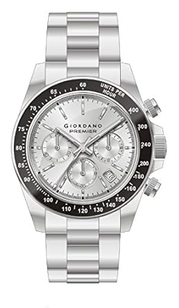 Chronograph White Dial Mens Watch - P163-22