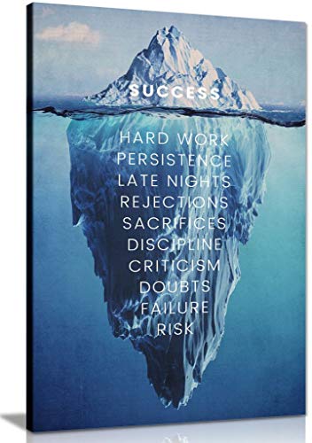 Inspirational-Motivation-Success-Canvas-Wall-Art-Picture-Print-30x20