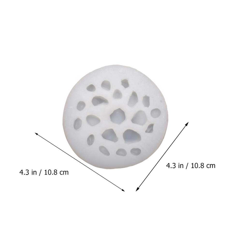 MILISTEN Silicone Stone Rock Mold River Pebble Molds 20 Cavity Stone Making Non Stick Mold DIY Art Craft Irregular Shaper Form Molds