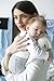 Breastfeeding Nursing Cover + 1 Burp Cloth by HealthySam - Baby Car Seat Covers - Shopping Cart, High Chair, Stroller and Carseat Canopy - Stretchy, Breathable Scarf and Shawl - Cotton - Brown Stripes