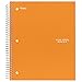 Five Star Spiral Notebook, 1 Subject, College Ruled Paper, 100 Sheets, 11