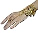 BellyLady Belly Dance Gold Triangle Bracelet Halloween Gypsy Jewelry