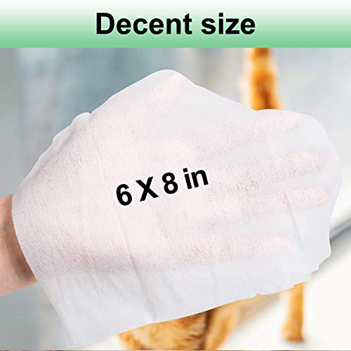 BIGA Deodorizing Hypoallergenic Pet Wipes with Fragrance Free Natural