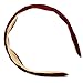 Twist Flower Headband - Colorful Jean Chiffon Broad Hairband for Women,Lady,Kids-Girls Hair Band(Red)