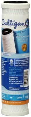 Carbon Filter Cartridge, 9-3/4In, 0.5 Mic