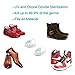 UV Shoe Sanitizer/UV Sneaker Deodorizer/Boot Sterilizer/Kills Toenail Fungus (Onychomycosis)/Ultraviolet and Ozone Double Sterilization