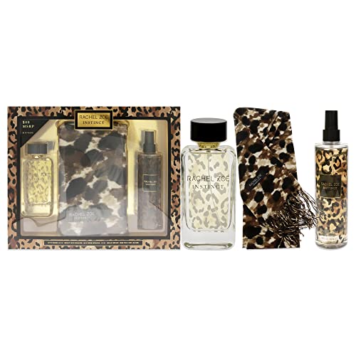 Instinct Rachel Zoe for Women 3 Pc Gift Set 3.4oz EDP Spray, Body Mist, Scarf